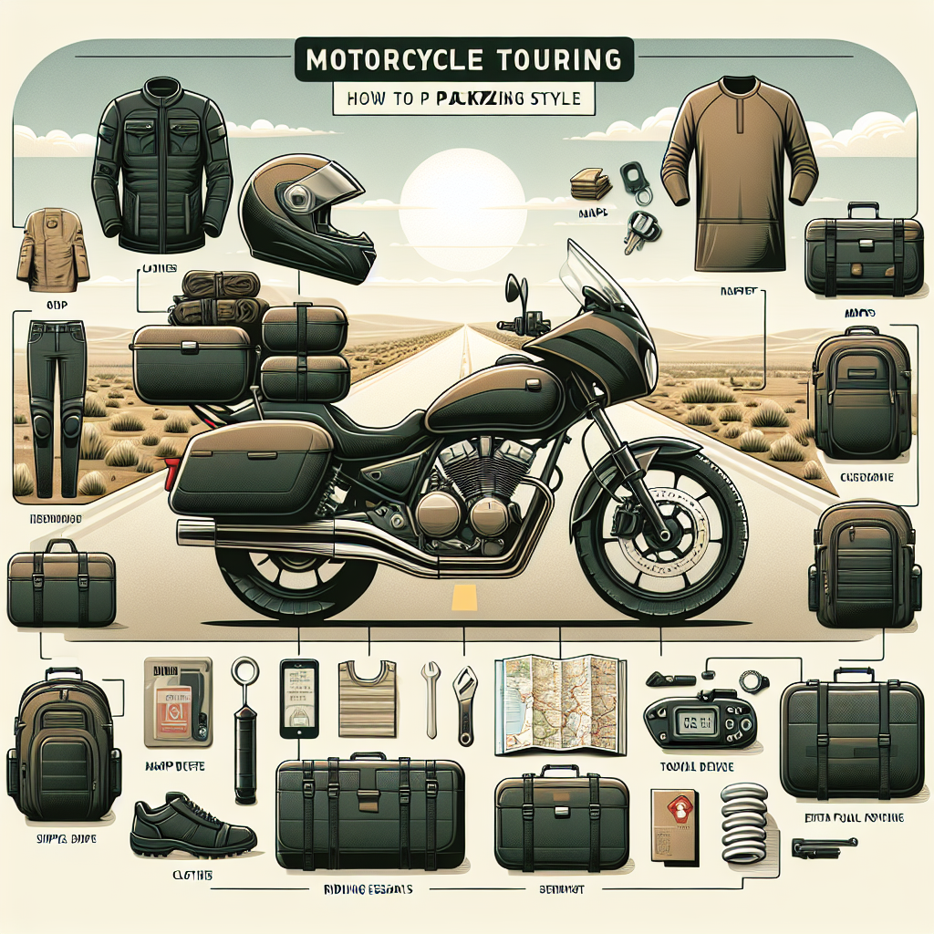 How to Pack for Motorcycle Touring