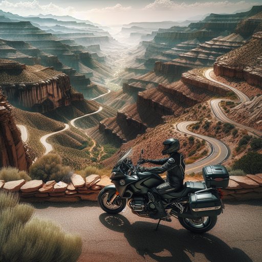 Scenic Motorcycle Routes Through Utah's Canyons
